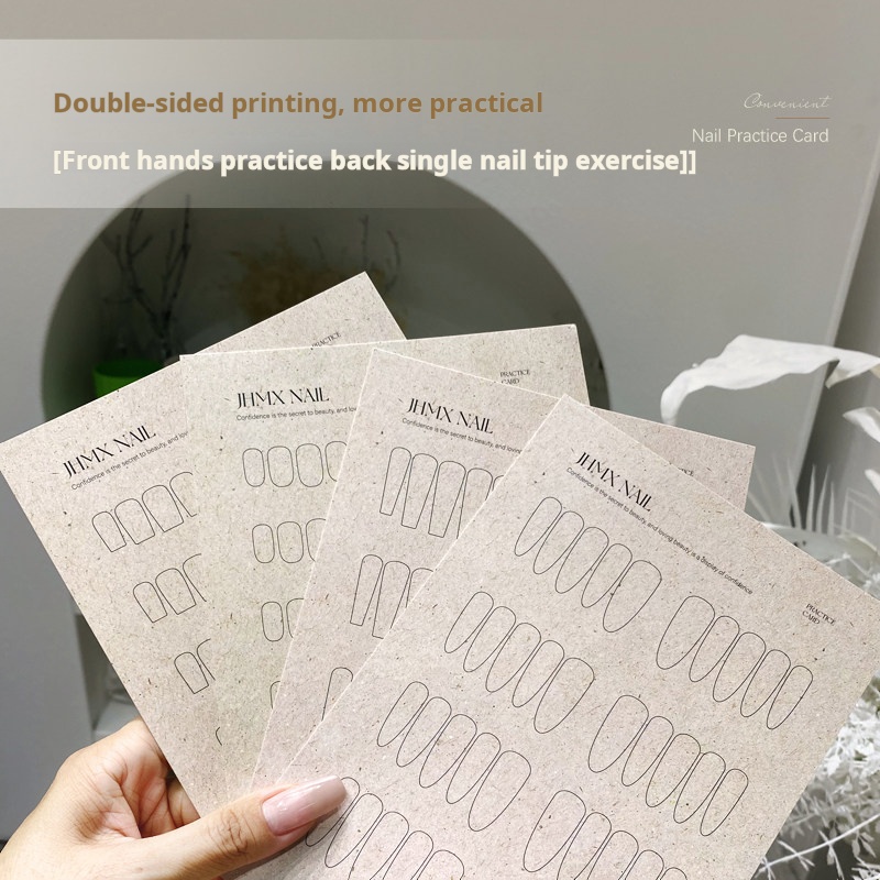 Reusable Nail Art Practice Cards product photo 5