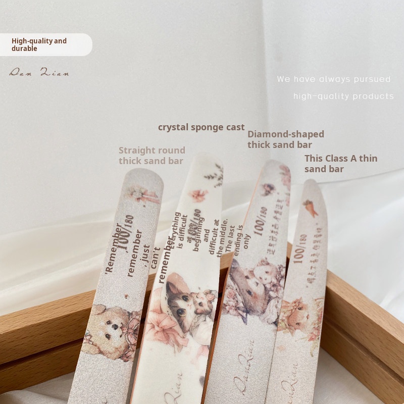 Sanqian Nail Buffer File Sponge Set product photo 3