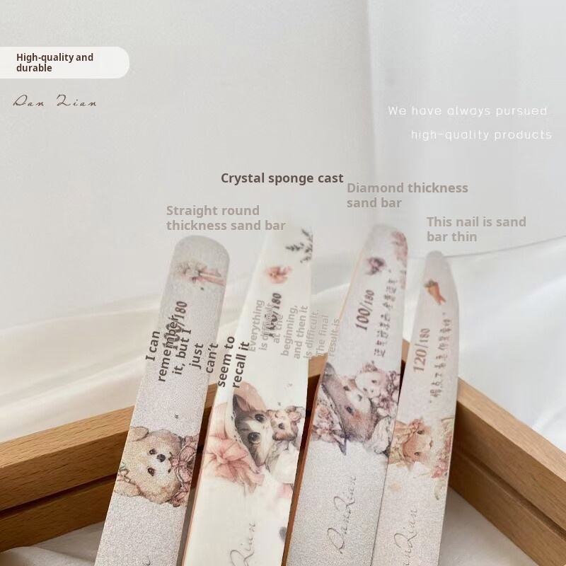 Sanqian Nail Buffer File Sponge Set product photo 5