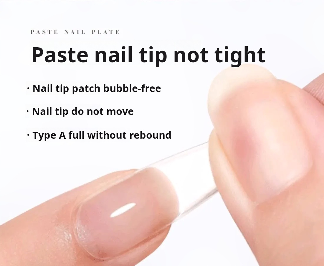 VVSFSSIR Press-On Solid Glue Gel Set product photo 3