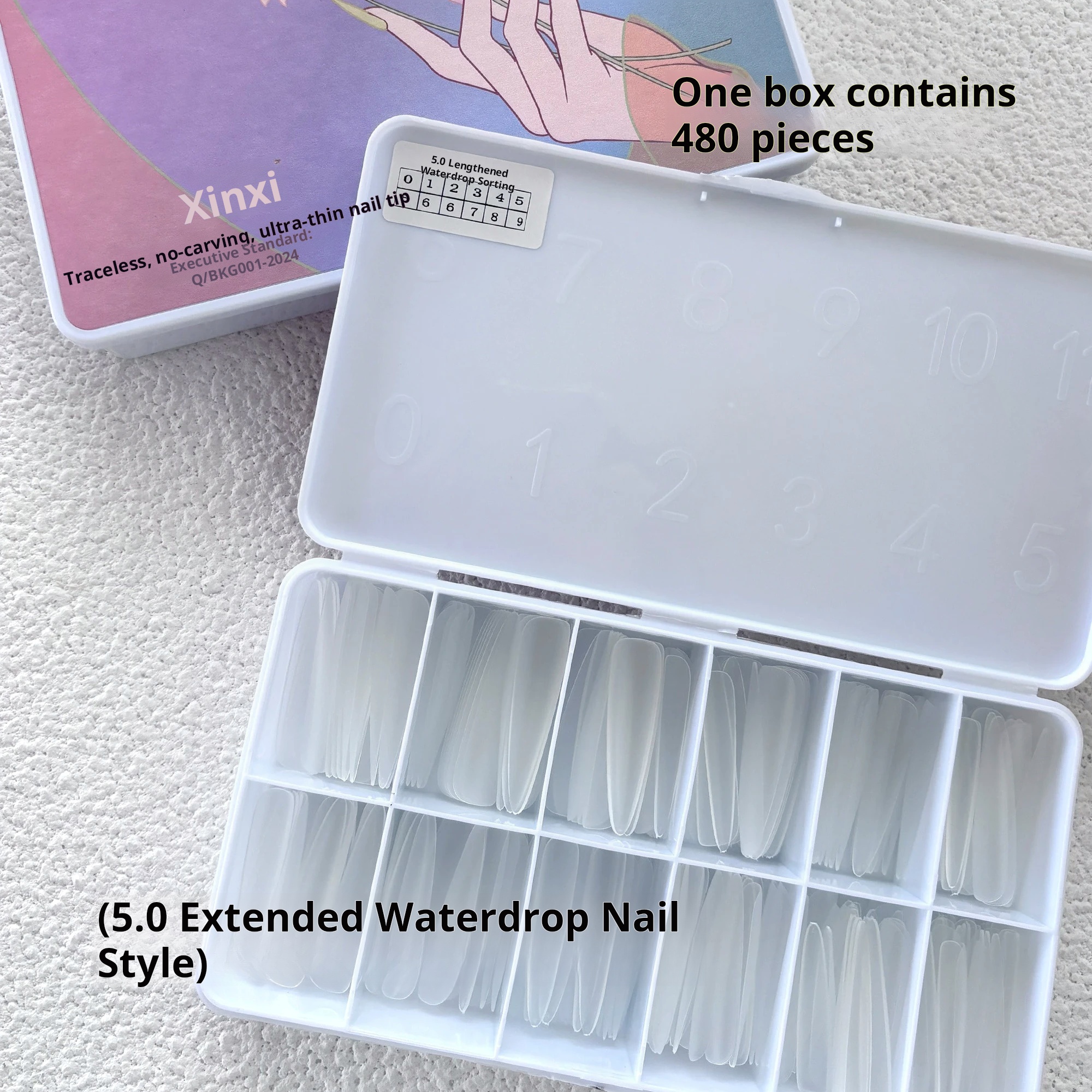 Xigou Press-On Nail Tips product photo 3