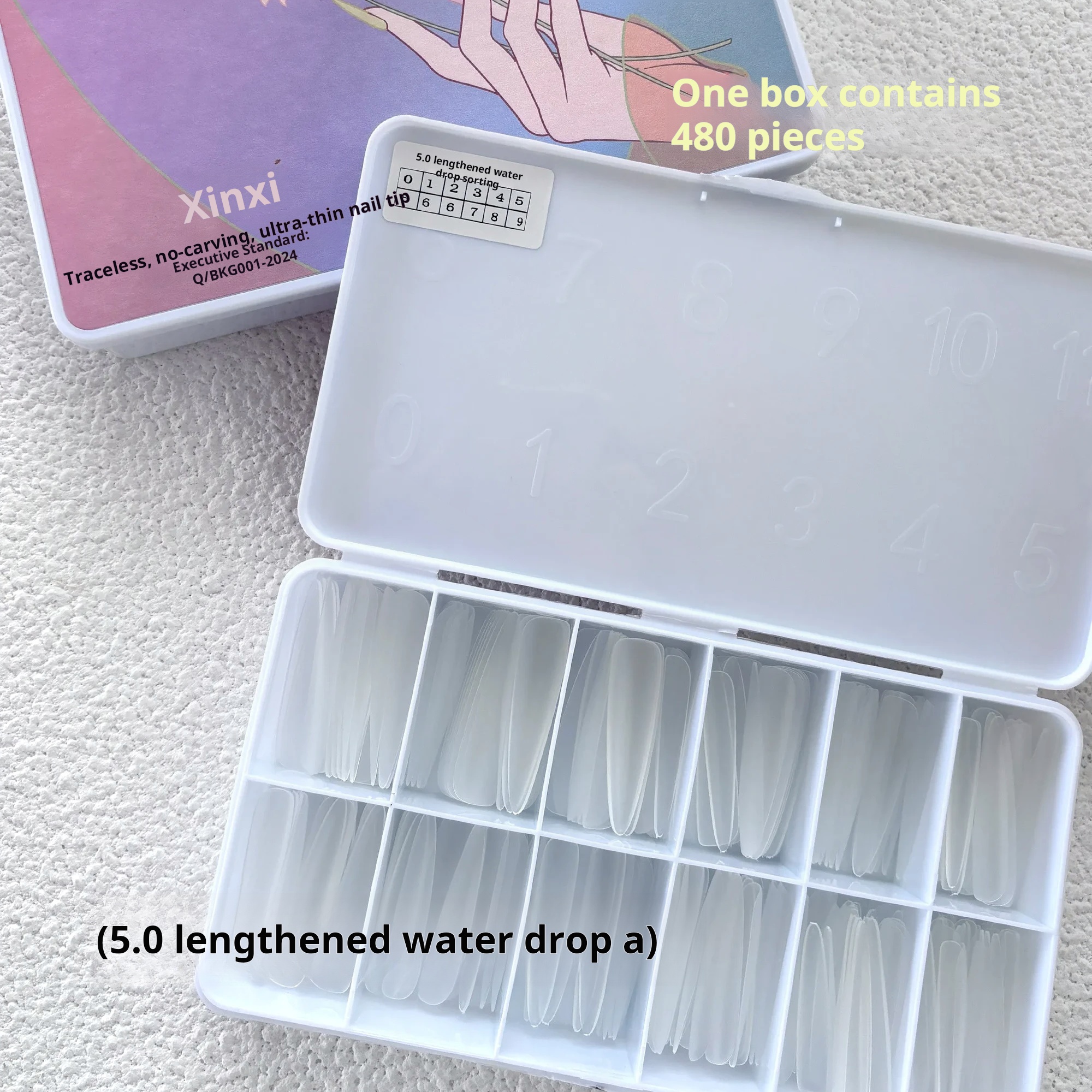 Xigou Press-On Nail Tips product photo 4