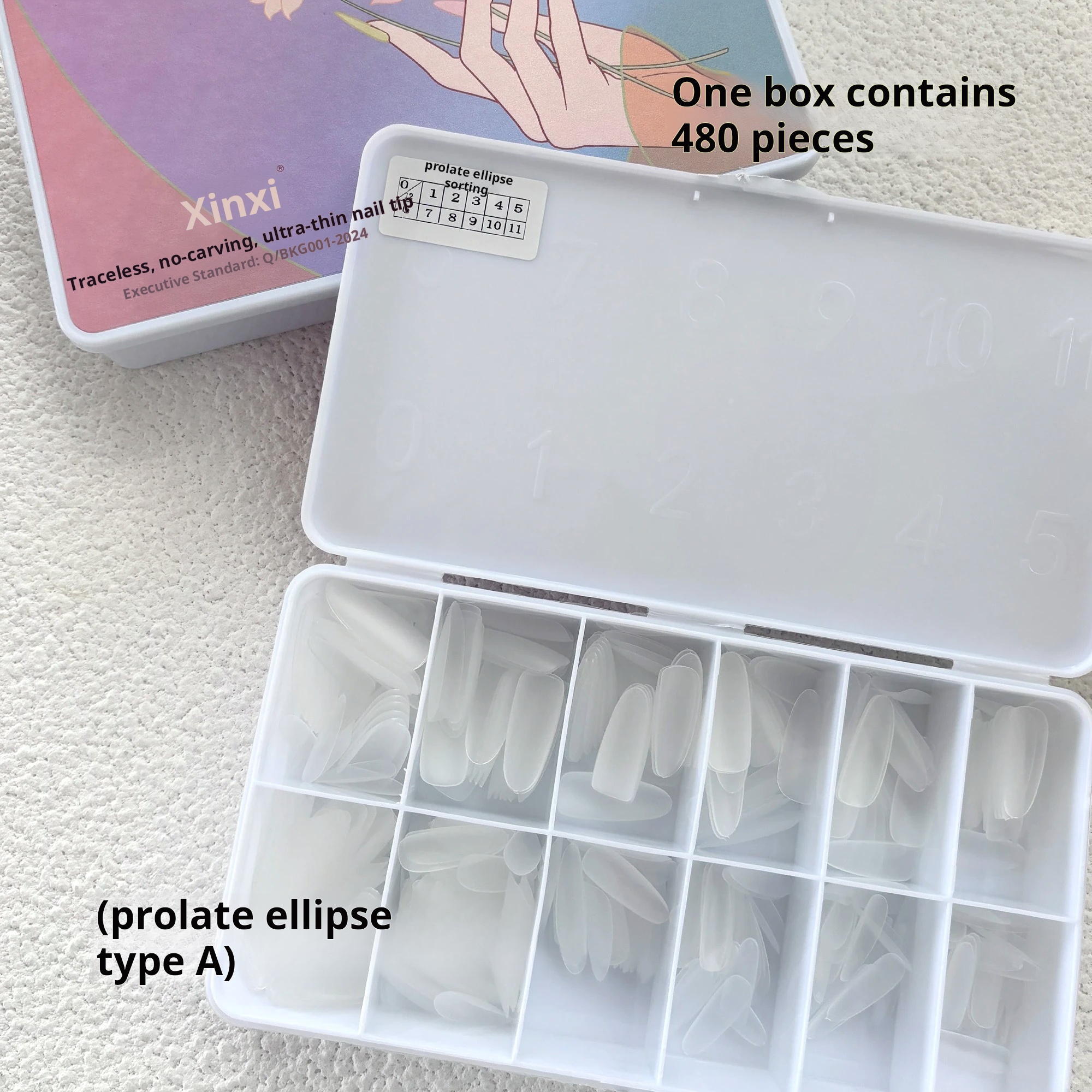 Xigou Press-On Nail Tips product photo 5