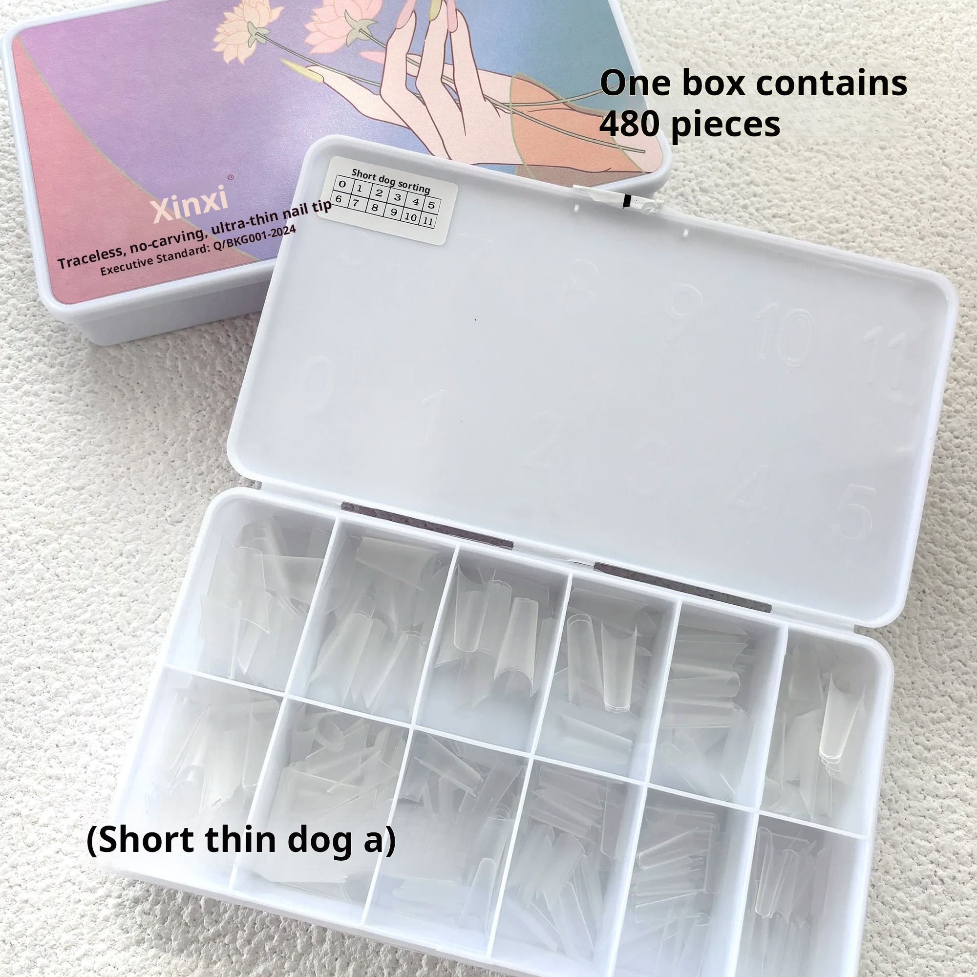 Xigou Press-On Nail Tips product photo 6
